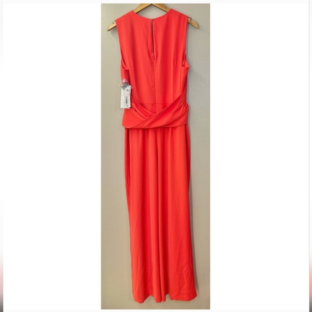NWT Antonio Melani Coral Wide Leg Jumpsuit - Picture 9 of 9
